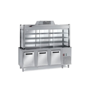 Self Service elemento refrigerato con vetrina