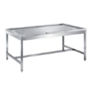 Tavoli INOX AISI 316 con invaso centrale