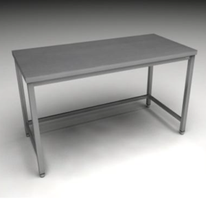 Tavoli PLUS top Inox