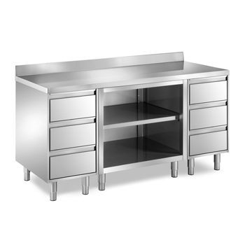 Tavolo-armadiato-a-giorno-con-alzata-ripiano-e-2-cassettiere-laterali-a-3-cassetti-e1636363997299