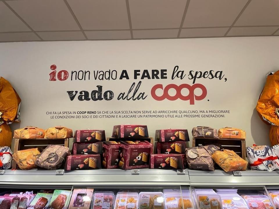 Restyling del punto vendita Coop Reno a Monghidoro